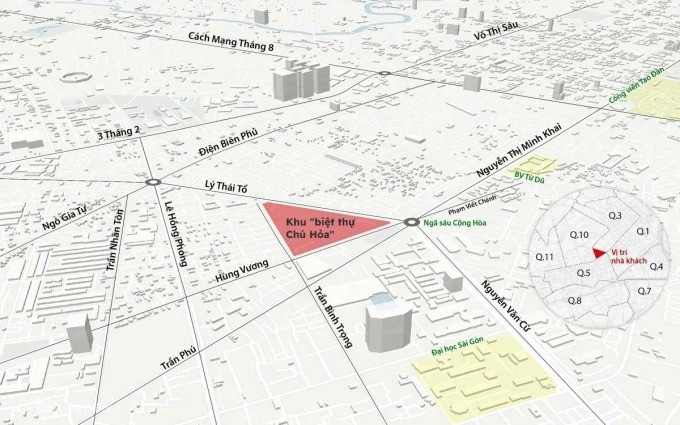 Chính thức tháo dỡ 3 biệt thự trên khu 'tam giác vàng' của đại phú giàu nhất Nam Bộ để làm công viên, đài tưởng niệm- Ảnh 2. Chính thức tháo dỡ 3 biệt thự trên khu 'tam giác vàng' của đại phú giàu nhất Nam Bộ để làm công viên, đài tưởng niệm- Ảnh 2.