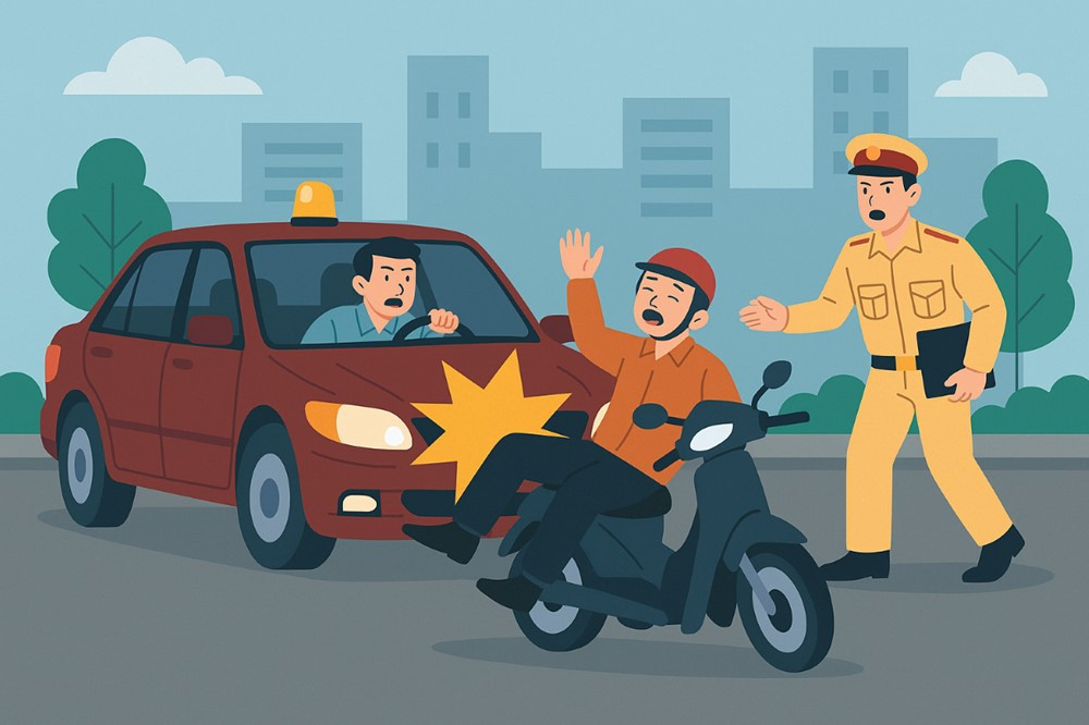 Bắt tài xế Hồ Thúc Minh Tiến sinh năm 2003 - ảnh 2