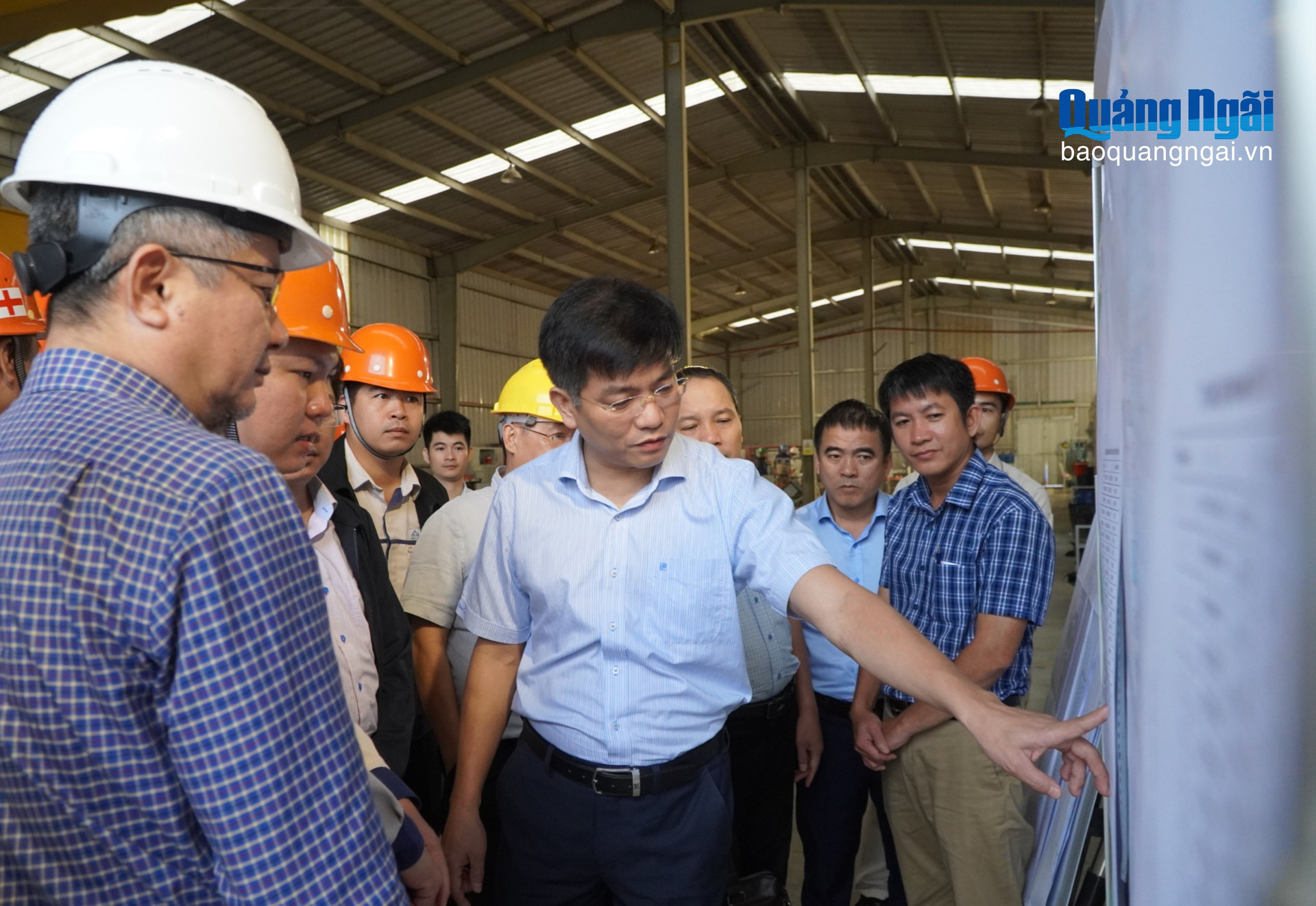 Hình ảnh tại buổi kiểm tra. Nguồn ảnh: Báo Quảng Ngãi Hình ảnh tại buổi kiểm tra. Nguồn ảnh: Báo Quảng Ngãi