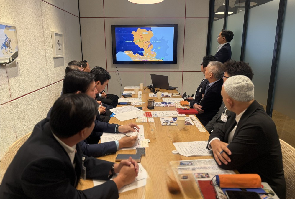 Hình ảnh tại buổi làm việc. Nguồn ảnh: Báo Tây Ninh