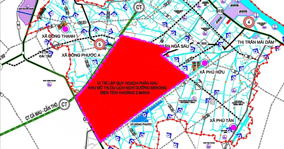 Dự án KĐT nghỉ dưỡng 6,2 tỷ USD lớn nhất miền Tây có bóng dáng Vingroup đạt dấu mốc quan trọng- Ảnh 1.