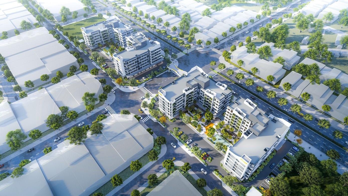Phối cảnh hai tòa nhà ở xã hội CT-05 và CT-06, thuộc Khu đô thị mới Thanh Lâm - Đại Thịnh 2 sắp mở bán có giá gần 15 triệu đồng/m2. image-76.jpg