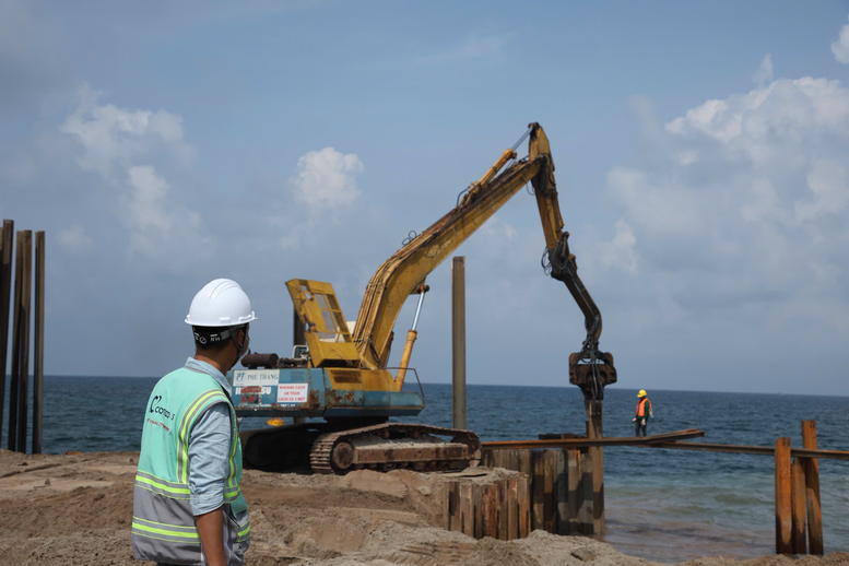 Các hạng mục đang được triển khai tại dự án Trung tâm Hội nghị APEC Phú Quốc