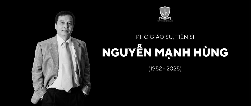 PGS.TS. Nguyễn Mạnh Hùng, nguyên Hiệu trưởng Trường ĐH Nguyễn Tất Thành qua đời - ảnh 1