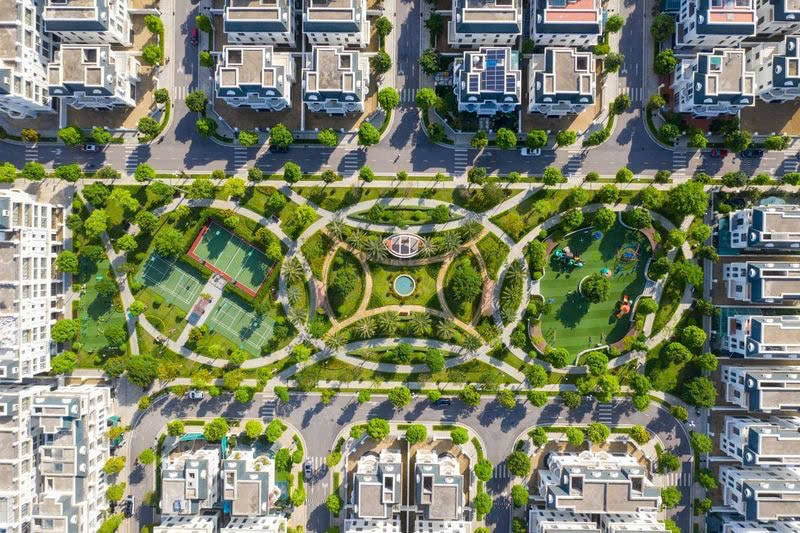 Vinhomes Star City có quy mô hơn 147ha, nhưng mật độ xây dựng chỉ 20%