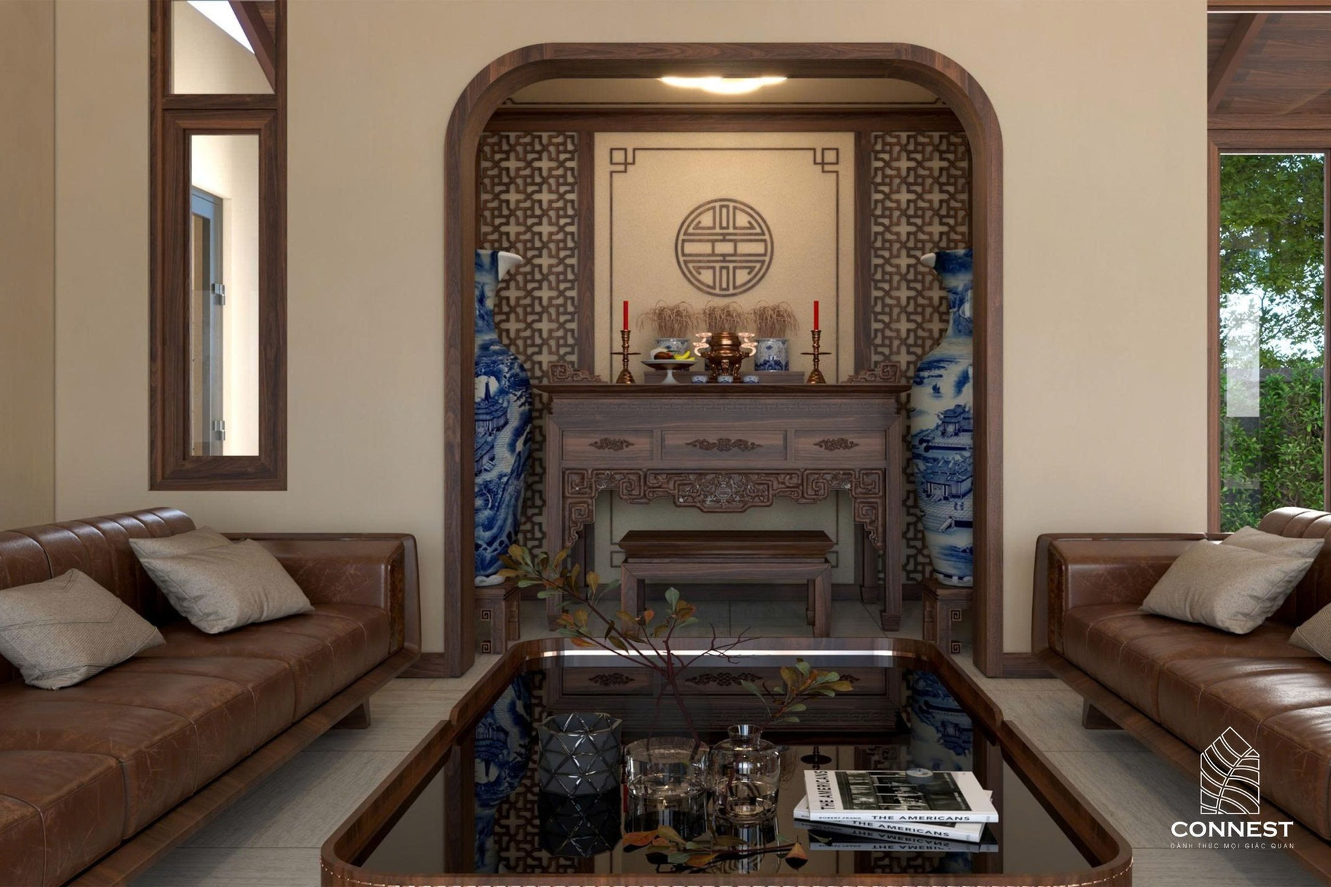 Khoảng lặng dịu dàng trong căn nhà 250m2 giữa lòng Quảng Bình: Bản giao hưởng giữa thiên nhiên và truyền thống- Ảnh 8. Khoảng lặng dịu dàng trong căn nhà 250m2 giữa lòng Quảng Bình: Bản giao hưởng giữa thiên nhiên và truyền thống- Ảnh 8.