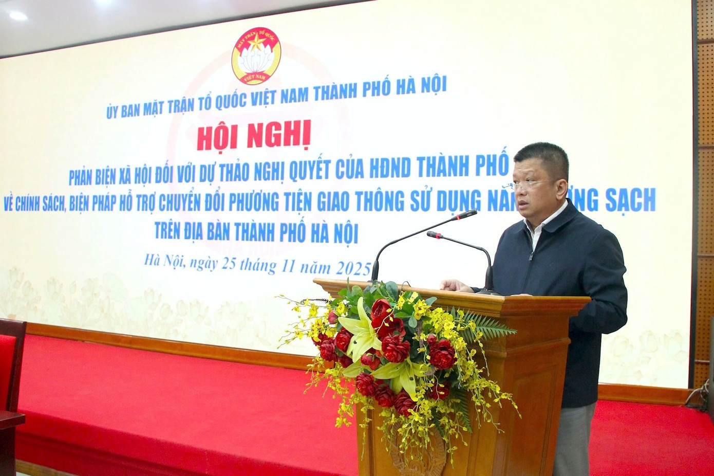 Phó Giám đốc Sở Xây dựng Hà Nội Đỗ Việt Hải. Ảnh: PV. tienphong-2511hn1.jpg
