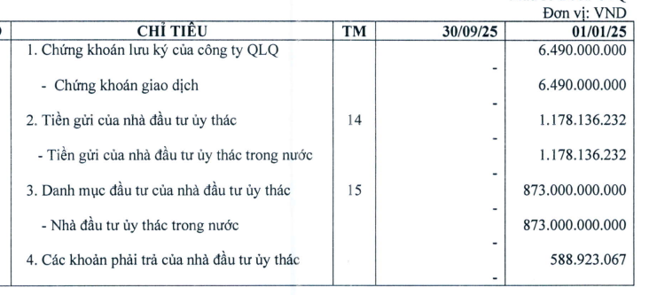 Nguồn: BCTC quý III/2025 của Red Capital