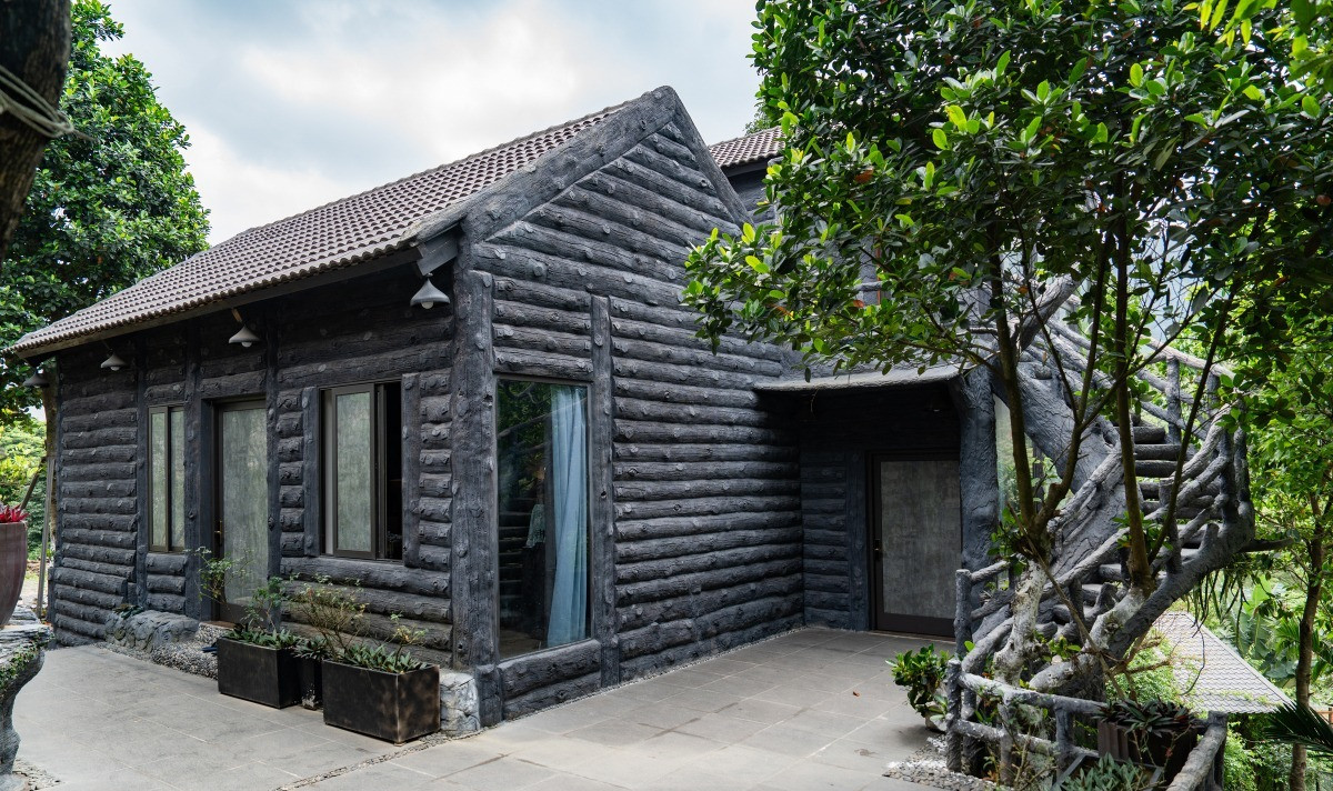 NSND trẻ nhất Việt Nam sở hữu biệt phủ 8.000m2 ở ngoại thành: Hòn non bộ cao bằng nhà 2 tầng, điện thờ hướng ra dãy núi Ba Vì- Ảnh 5.