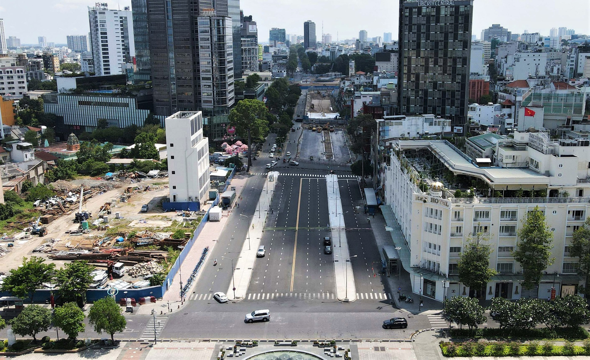 Tuyến đường Lê Lợi, TP. HCM. Nguồn ảnh: Báo Thanh Niên