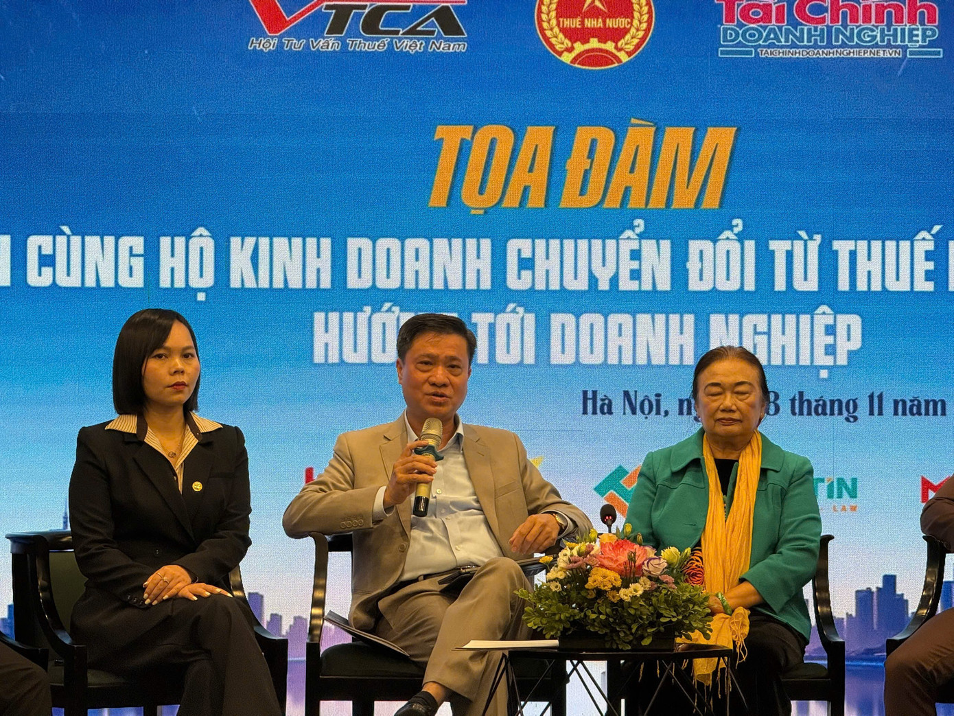 Ông Nguyễn Tiến Minh - Phó trưởng Thuế Hà Nội khẳng định, chỉ những trường hợp hộ kinh doanh cố ý gian lận mới bị xử lý theo quy định. 2038409199725218646.jpg