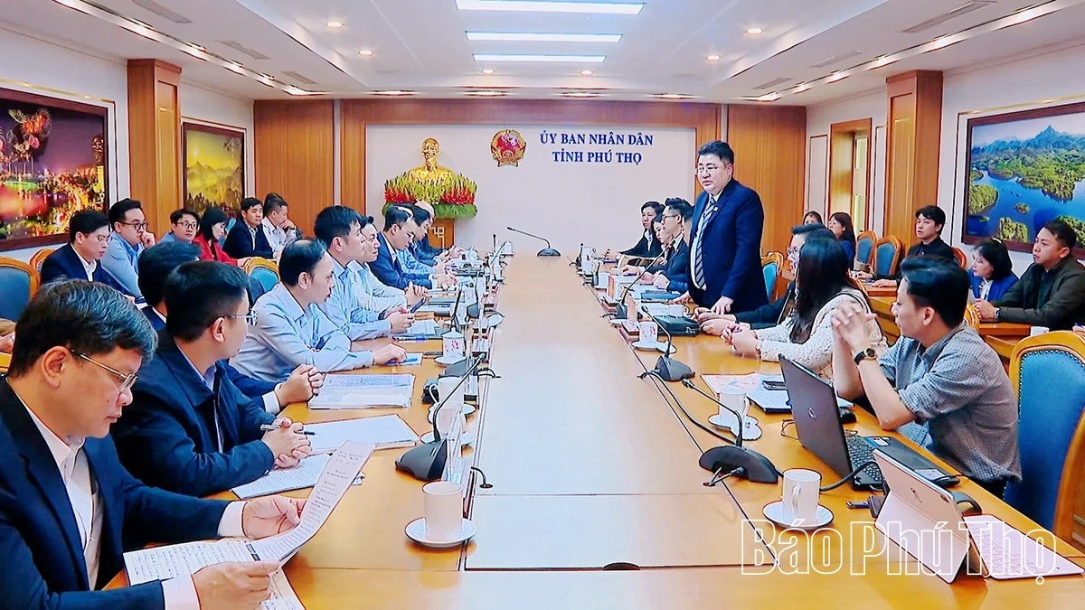 Hình ảnh tại buổi làm việc. Nguồn ảnh: Báo Phú Thọ Hình ảnh tại buổi làm việc. Nguồn ảnh: Báo Phú Thọ