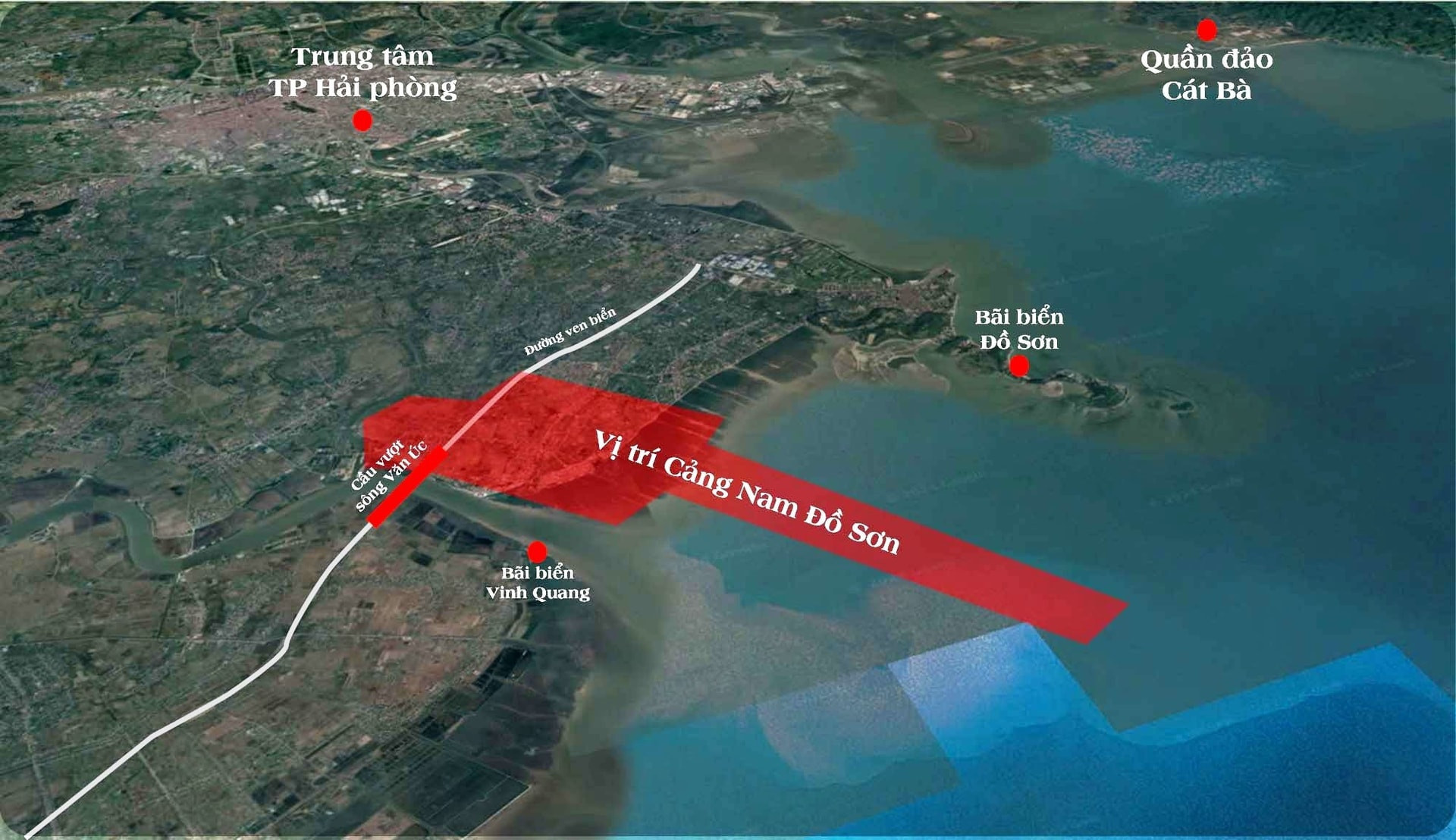 Vị trí dự án của Vingroup