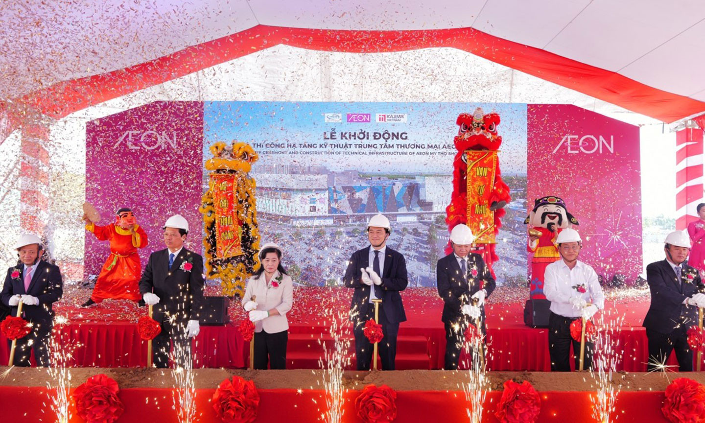Chính thức khởi động TTTM AEON hơn 1.000 tỷ tại thủ phủ của tỉnh nhỏ nhất miền Nam Việt Nam sau sáp nhập- Ảnh 1. Chính thức khởi động TTTM AEON hơn 1.000 tỷ tại thủ phủ của tỉnh nhỏ nhất miền Nam Việt Nam sau sáp nhập- Ảnh 1.