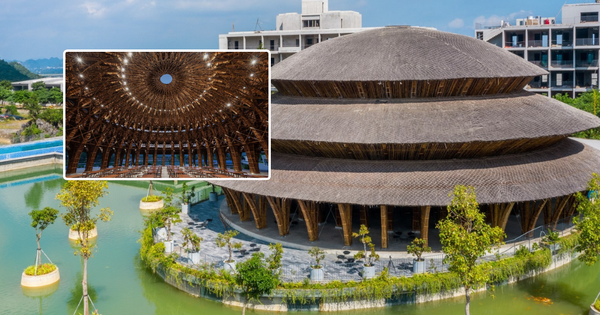 Ngôi nhà tre quy mô lớn nhất Đông Nam Á tại Việt Nam: Cao ngang ngửa ngôi nhà 5 tầng, không dùng bất kỳ vật liệu nào kết nối