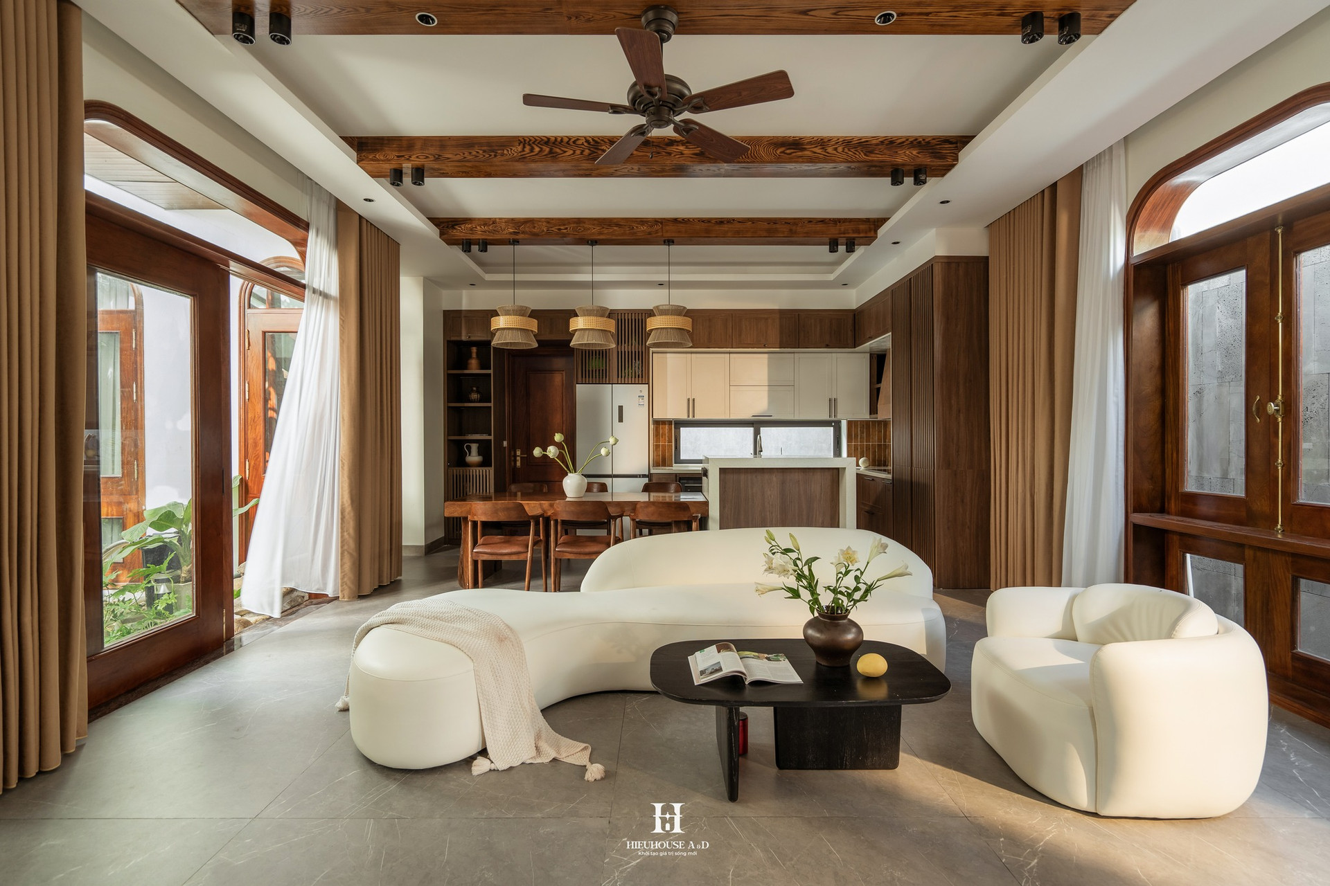 Tái sinh không gian yên bình của 'ba thế hệ' trong căn nhà nhỏ giữa lòng phố thị- Ảnh 2. Tái sinh không gian yên bình của 'ba thế hệ' trong căn nhà nhỏ giữa lòng phố thị- Ảnh 2.