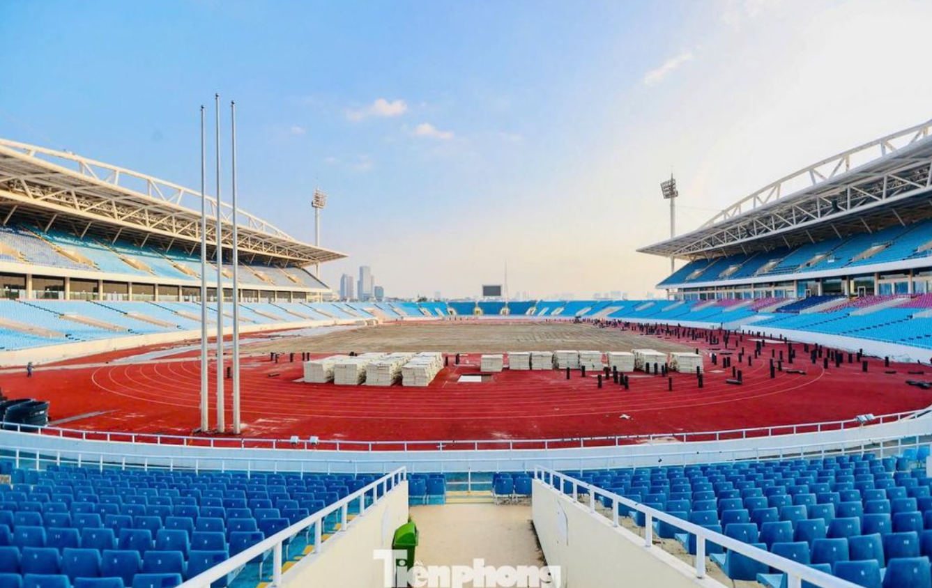 Sân vận động lớn thứ 2 Việt Nam, sức chứa 40.000 chỗ ngồi sắp hoàn tất ‘lên đời’ - Ảnh 1. Sân vận động lớn thứ 2 Việt Nam, sức chứa 40.000 chỗ ngồi sắp hoàn tất ‘lên đời’ - Ảnh 1.