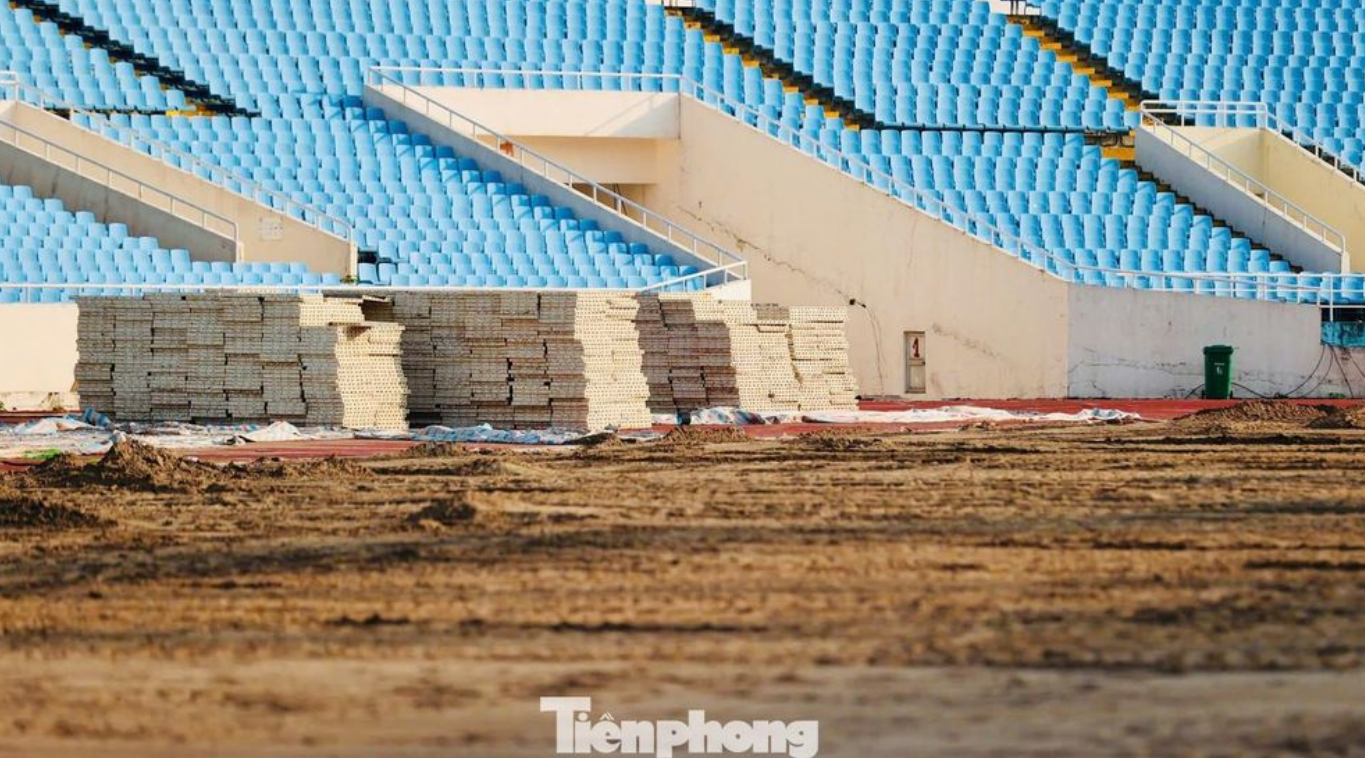 Sân vận động lớn thứ 2 Việt Nam, sức chứa 40.000 chỗ ngồi sắp hoàn tất ‘lên đời’ - Ảnh 2. Sân vận động lớn thứ 2 Việt Nam, sức chứa 40.000 chỗ ngồi sắp hoàn tất ‘lên đời’ - Ảnh 2.