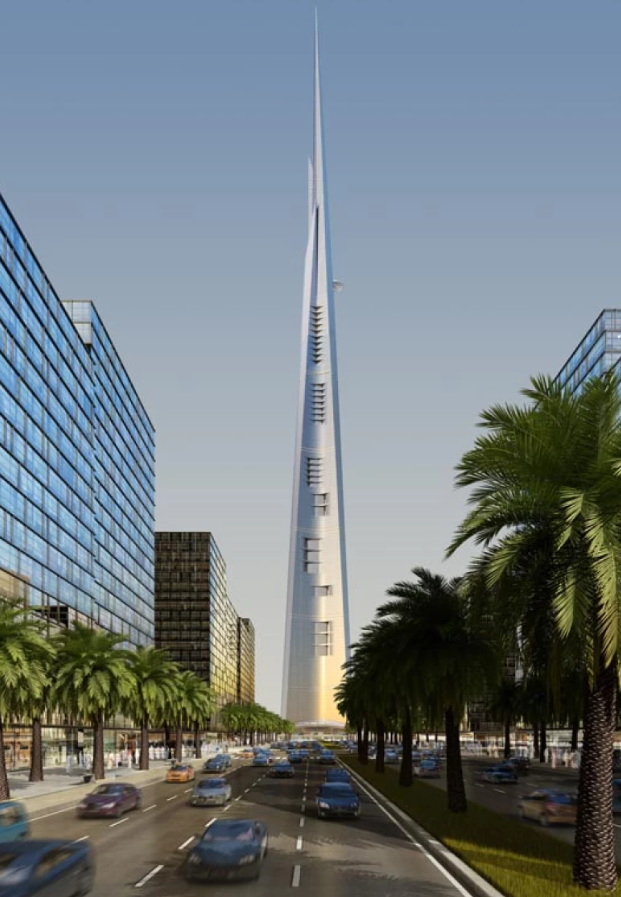 Khởi công xây dựng tòa nhà chọc trời.