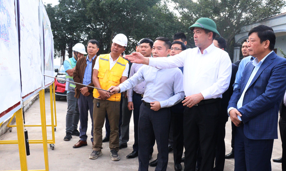 Hình ảnh tại buổi kiểm tra. Nguồn ảnh: Báo Bắc Ninh Hình ảnh tại buổi kiểm tra. Nguồn ảnh: Báo Bắc Ninh