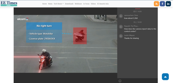 ELCOM chia sẻ ứng dụng thực tế của AI camera trong hỗ trợ giám sát giao thông và phát hiện hành vi vi phạm giao thông tại Việt Nam