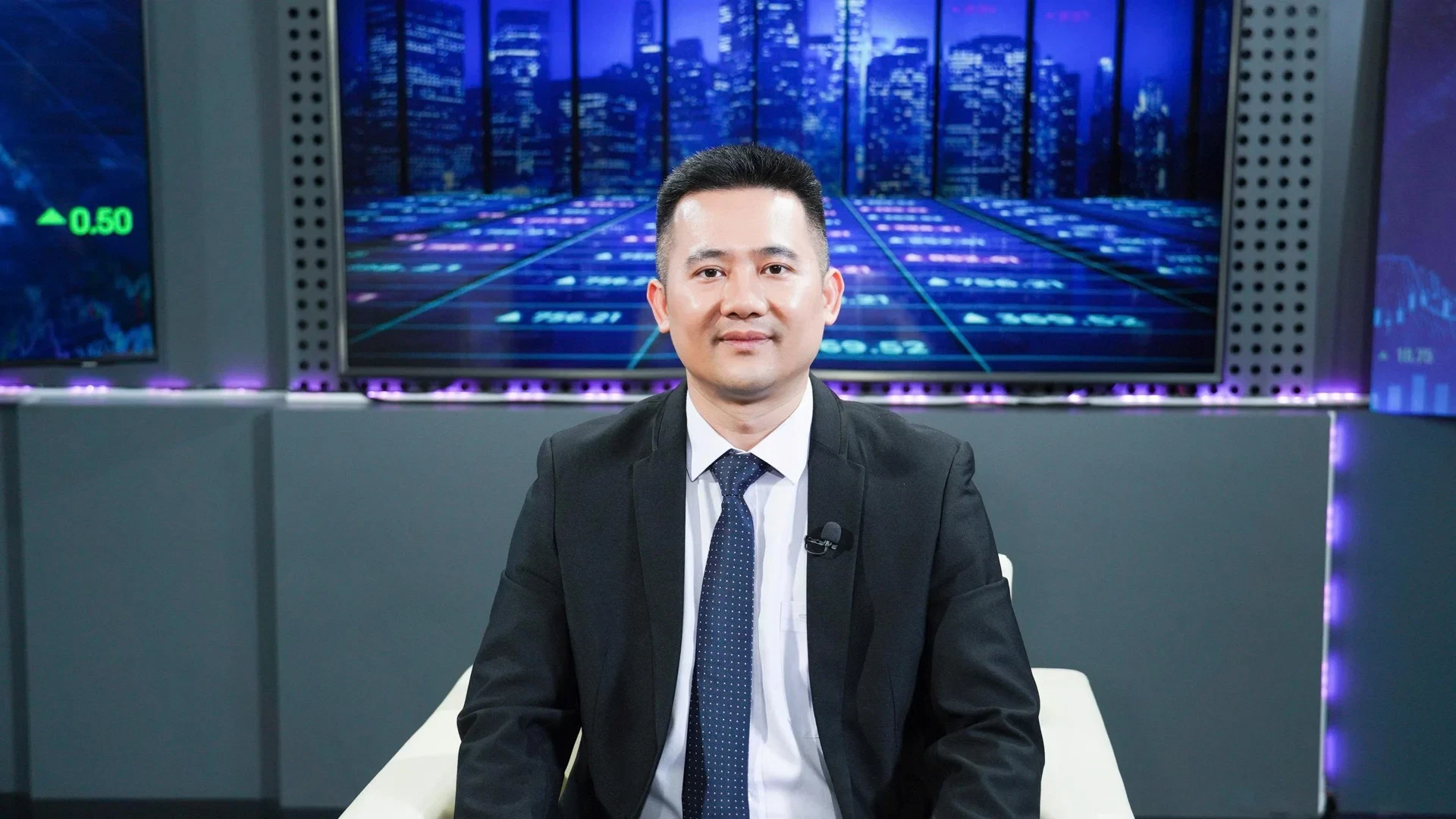 Ông Nguyễn Quang Đạt, Tổng giám đốc Công ty Chứng khoán An Bình (ABS)