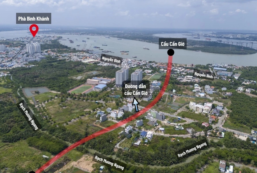 Chuyển động mới nhất về dự án cầu dây văng gần 16.000 tỷ tại nơi từng là 'huyện duy nhất giáp biển' của TP. HCM- Ảnh 3.