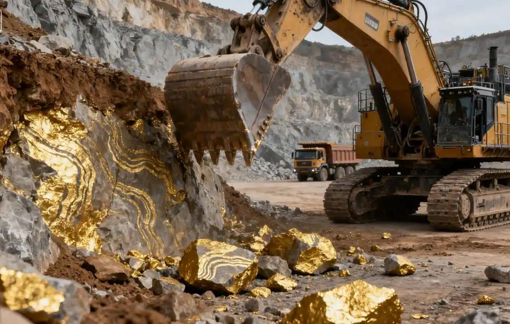 Phong tỏa khẩn cấp mỏ vàng 1.444 tấn, trị giá hơn 5 triệu tỷ dưới độ sâu 1.250m - ảnh 1