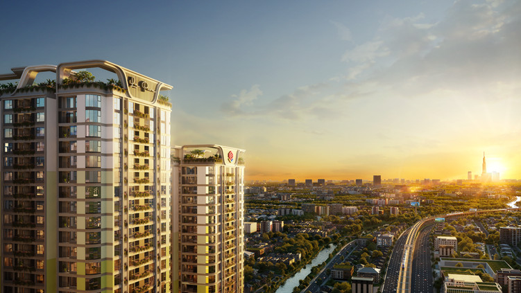 A city with a river and buildings AI-generated content may be incorrect.