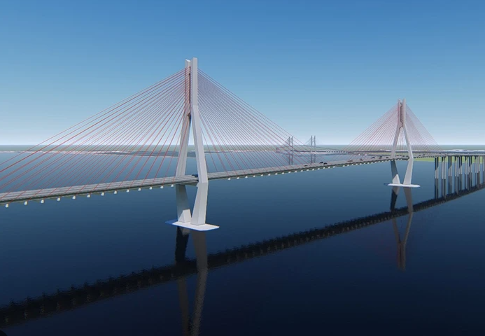 Sẽ xây dựng cây cầu gần 12.000 tỷ kết nối 2 tỉnh thành giàu nhất Việt Nam, liên danh CC1 được chấp thuận là nhà đầu tư đề xuất- Ảnh 2. Sẽ xây dựng cây cầu gần 12.000 tỷ kết nối 2 tỉnh thành giàu nhất Việt Nam, liên danh CC1 được chấp thuận là nhà đầu tư đề xuất- Ảnh 2.