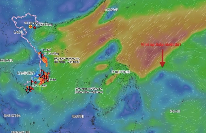 Bão số 16 có thể sắp xuất hiện - ảnh 1