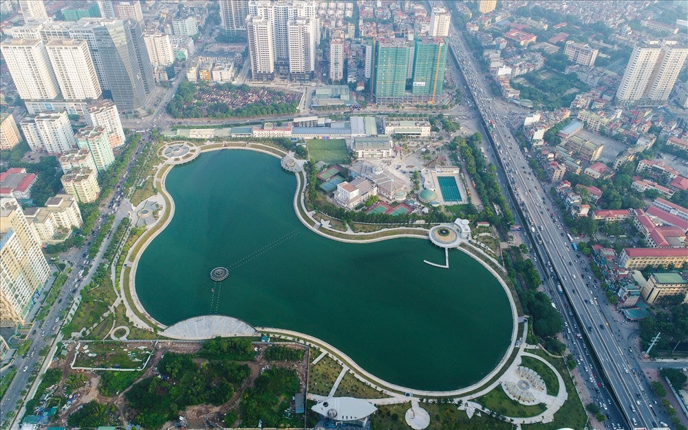Một hồ điều hòa tại TP. Hà Nội. Nguồn ảnh: Internet