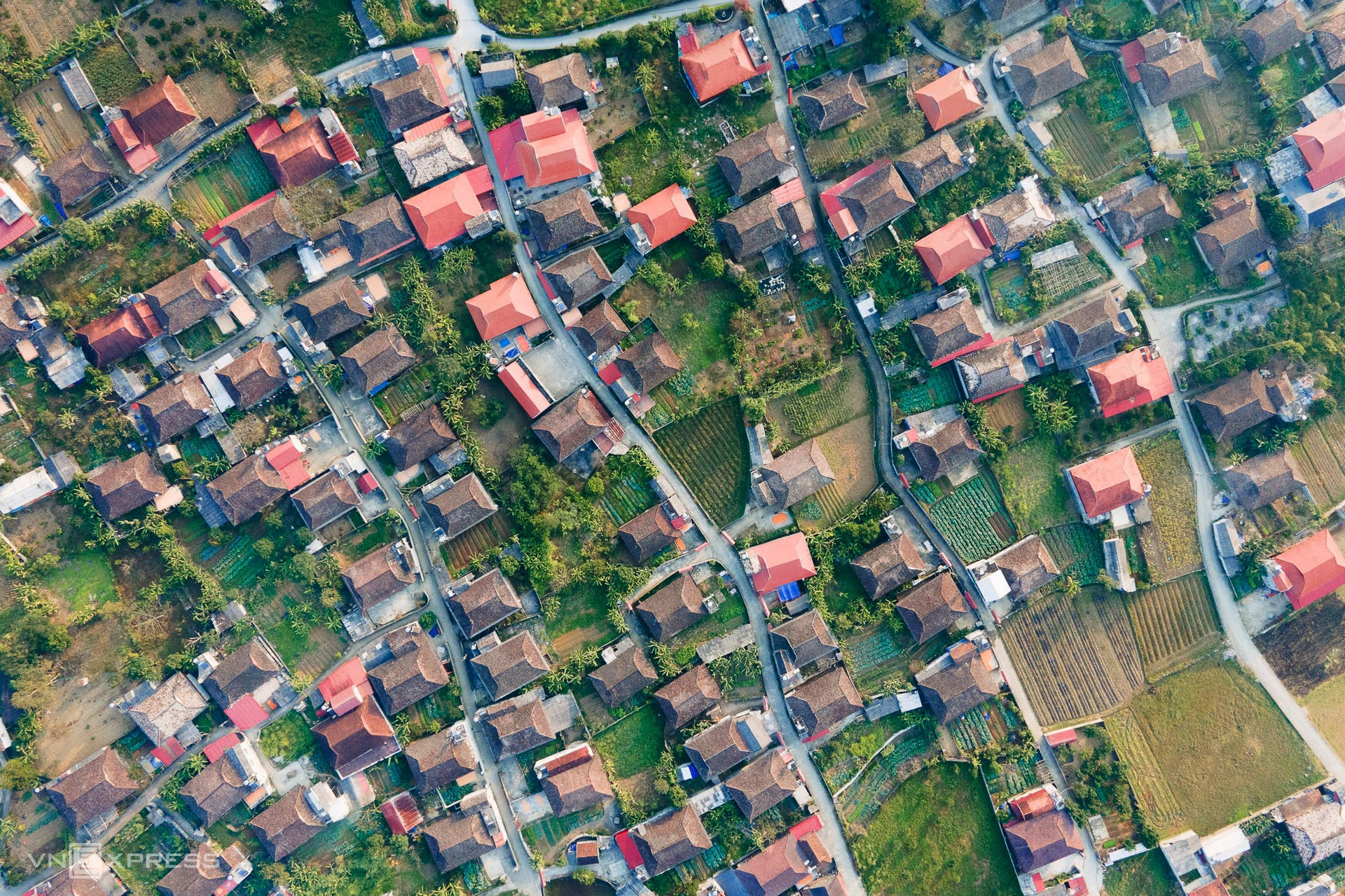 Ngôi làng trong 'thung lũng vàng' Việt Nam được thế giới lựa chọn: 450 ngôi nhà cổ giống hệt nhau cùng quay về một hướng- Ảnh 2.