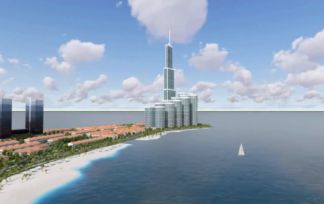 Việt Nam sắp có tòa tháp chọc trời tọa lạc giữa biển khơi: Kỳ vọng cao hơn Landmark 81, vượt đại diện Trung Quốc, vào top 10 thế giới- Ảnh 2. Việt Nam sắp có tòa tháp chọc trời tọa lạc giữa biển khơi: Kỳ vọng cao hơn Landmark 81, vượt đại diện Trung Quốc, vào top 10 thế giới- Ảnh 2.