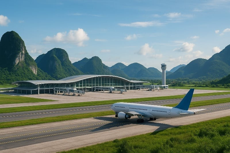 Sân bay quốc tế tại Ninh Bình đón tín hiệu tích cực, có thể vận hành từ năm 2029- Ảnh 2. Sân bay quốc tế tại Ninh Bình đón tín hiệu tích cực, có thể vận hành từ năm 2029- Ảnh 2.