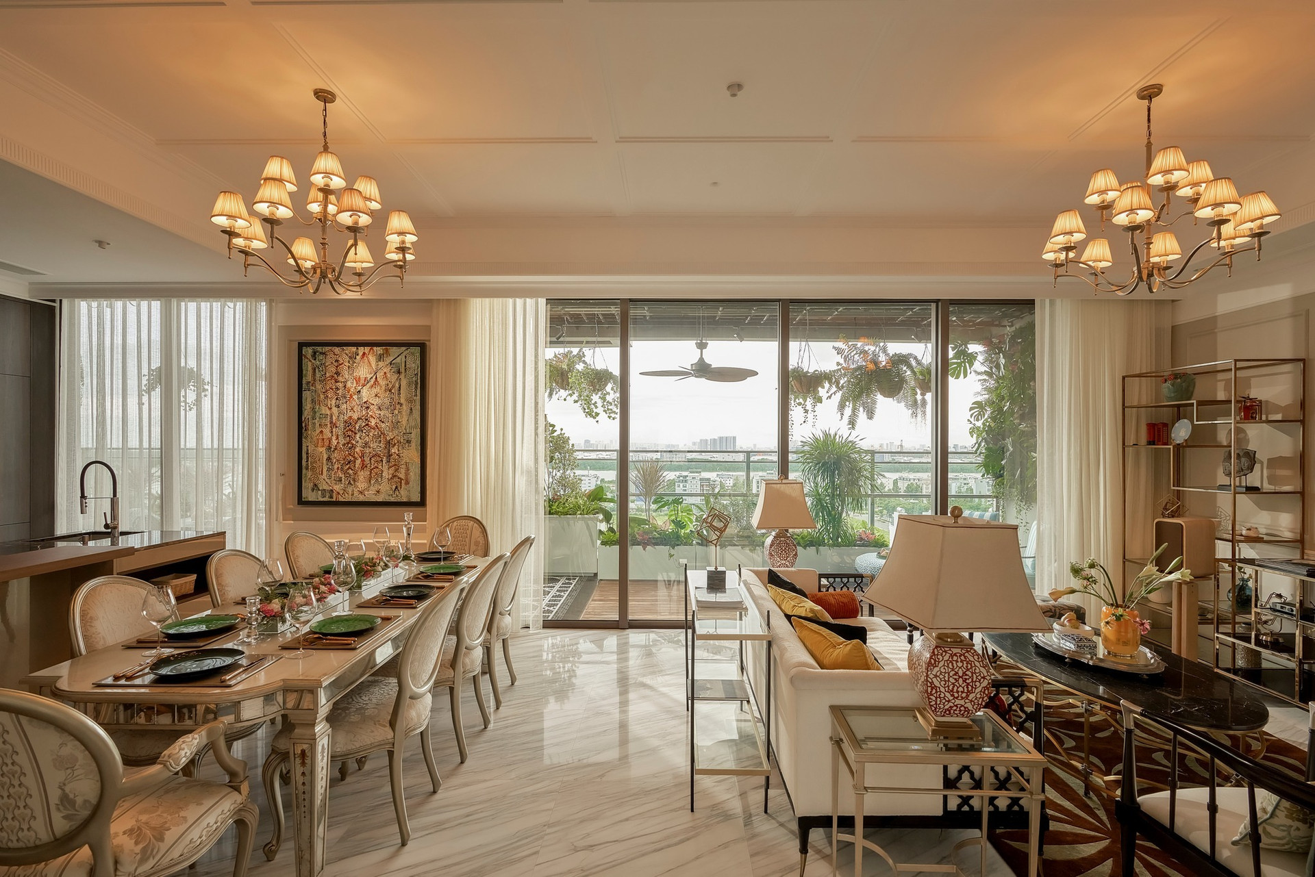 Ban công biến thành khu vườn nhiệt đới trên cao: Góc an yên 50m2 giữa trời Sài Gòn- Ảnh 4. Ban công biến thành khu vườn nhiệt đới trên cao: Góc an yên 50m2 giữa trời Sài Gòn- Ảnh 4.