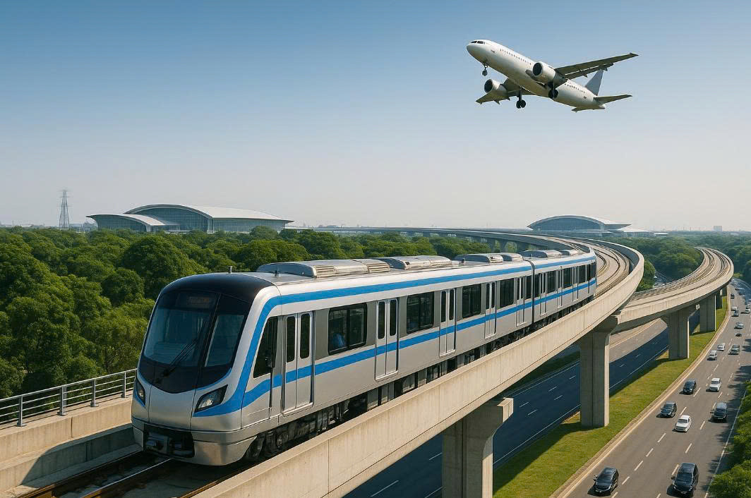 Tuyến đường sắt Bến Thành - Suối Tiên. Ảnh minh họa