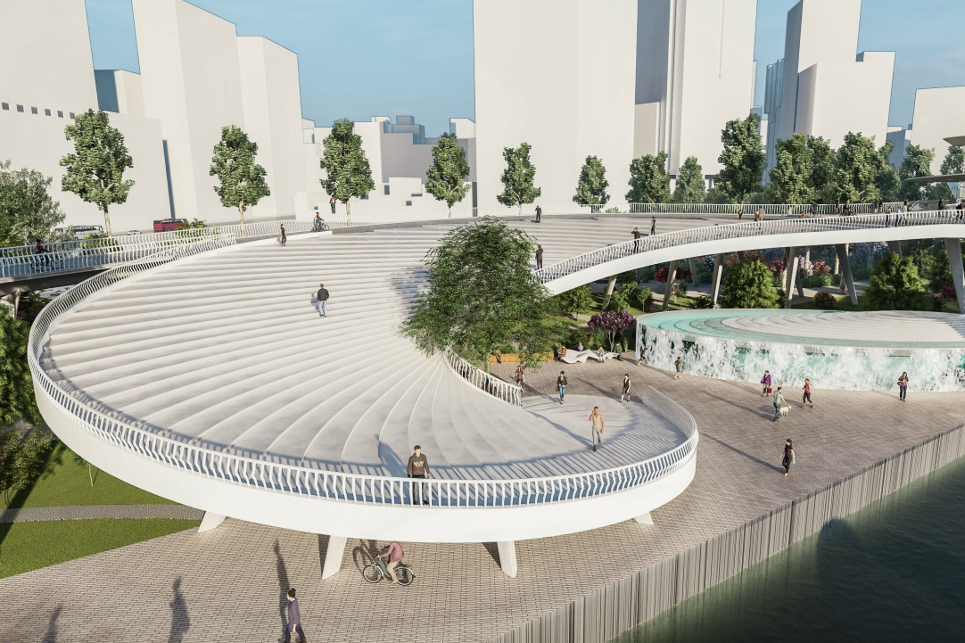 Cầu đi bộ nghìn tỷ vượt sông độc đáo nhất trên thế giới tại Việt Nam có sự góp mặt của ông lớn Nhật Bản đón tin vui lớn- Ảnh 4.