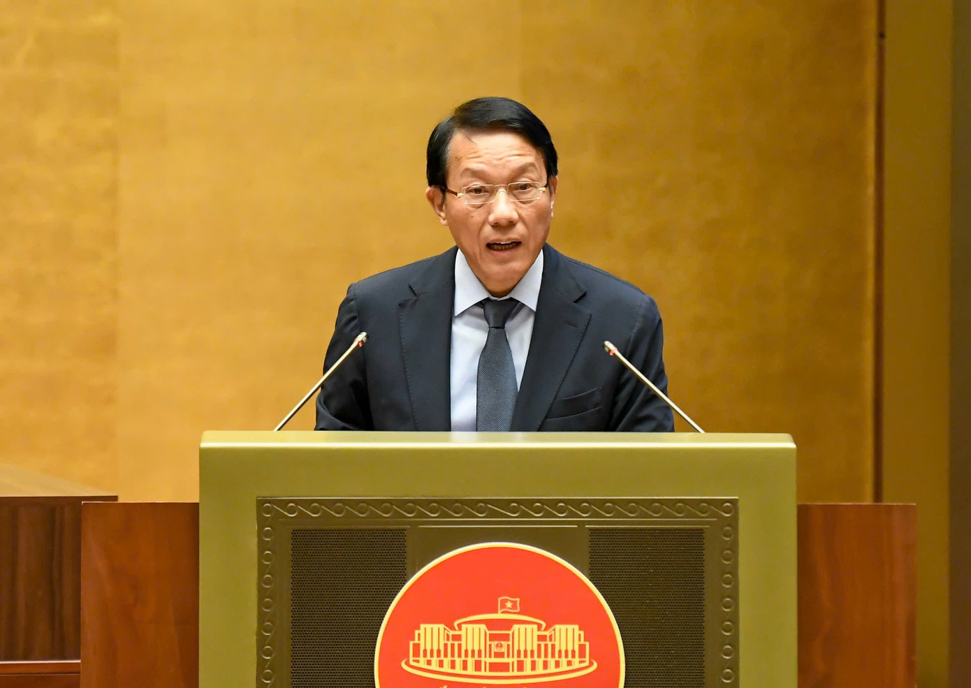 Đại tướng Lương Tam Quang, Bộ trưởng Bộ Công an. Ảnh: Như Ý 912bca.jpg