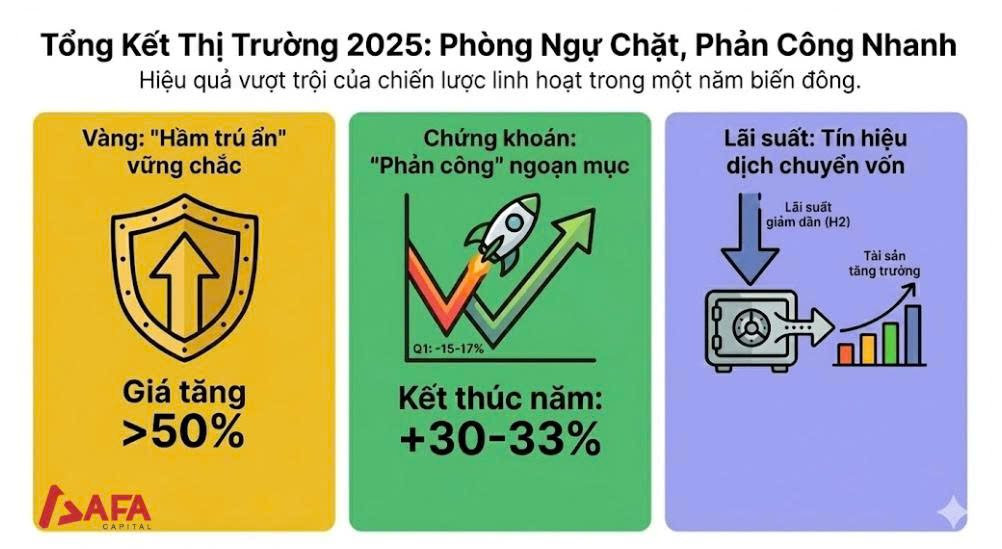 WeTalk “Đầu tư gì?” - Đánh giá hiệu quả chiến lược phân bổ tài sản 2025: Kiểm chứng từ bối cảnh vĩ mô biến động