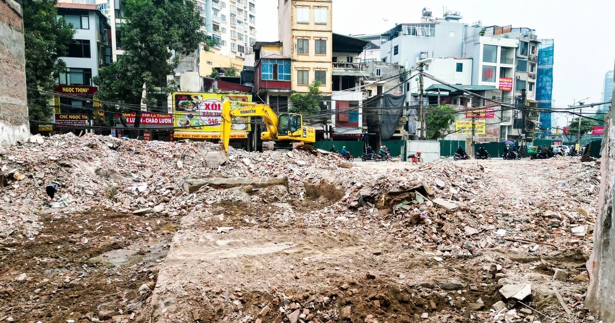 Hà Nội: Phường Ô Chợ Dừa hoàn thành GPMB dự án đường Vành đai 1