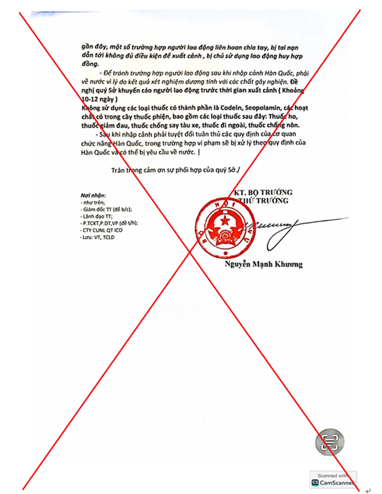 Trung tâm Lao động ngoài nước phát cảnh báo khẩn, người dân cần đề phòng - ảnh 3