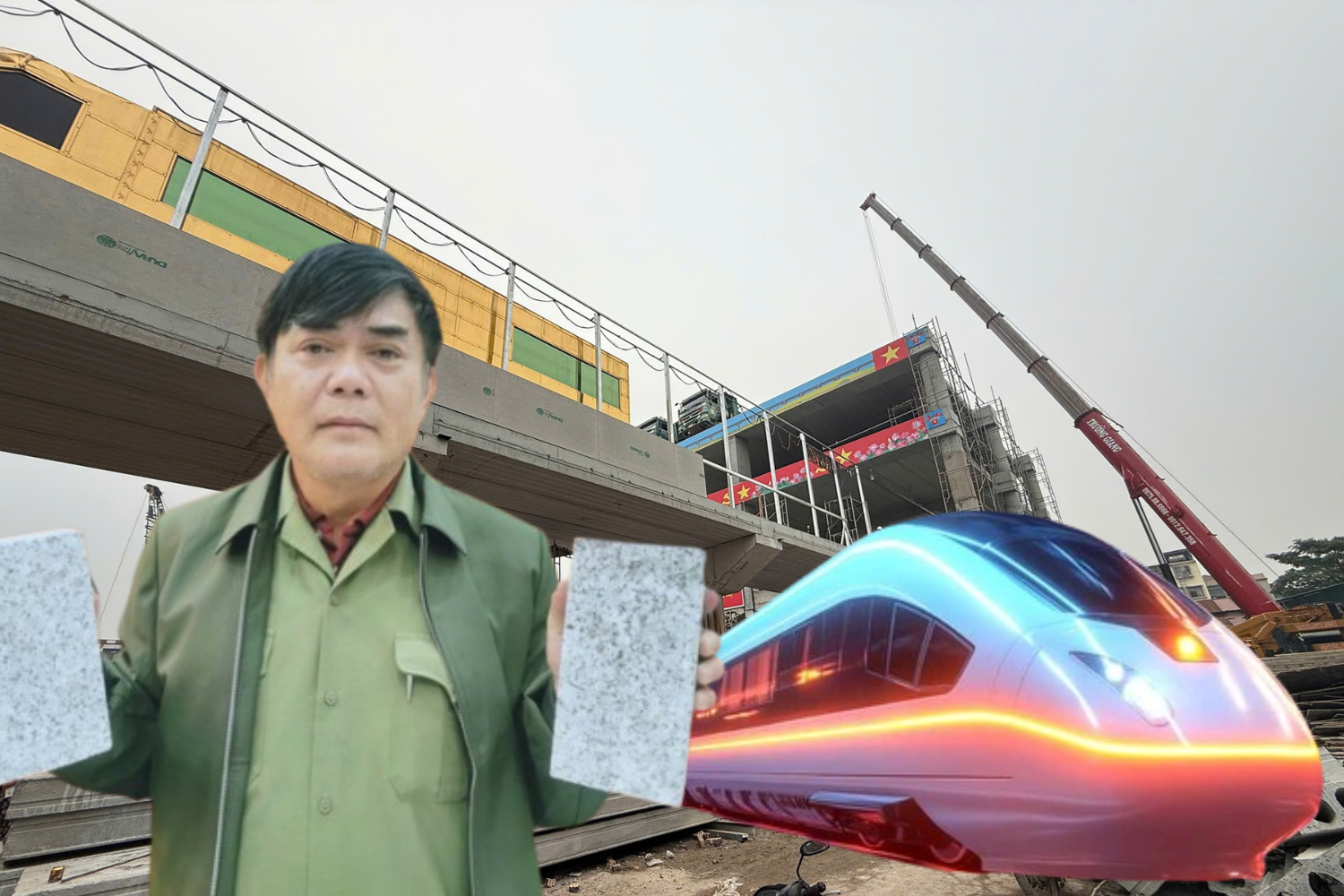 Đại gia Đường 'bia' trình làng mô hình đường sắt tốc độ cao trên nhà ở xã hội: Thế giới chưa từng xuất hiện, Việt Nam đi đầu