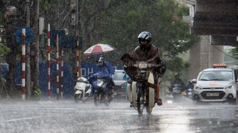 Mưa lớn cục bộ ở thành phố Huế, khu vực duyên hải Nam Trung Bộ và Nam Bộ. add.jpg