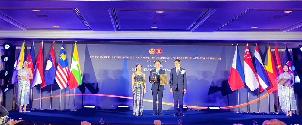 Quỹ từ thiện của tỷ phú Phạm Nhật Vượng vừa nhận giải thưởng cao quý nhất khu vực, cả Việt Nam chỉ có 2 đại diện được xướng tên - ảnh 1