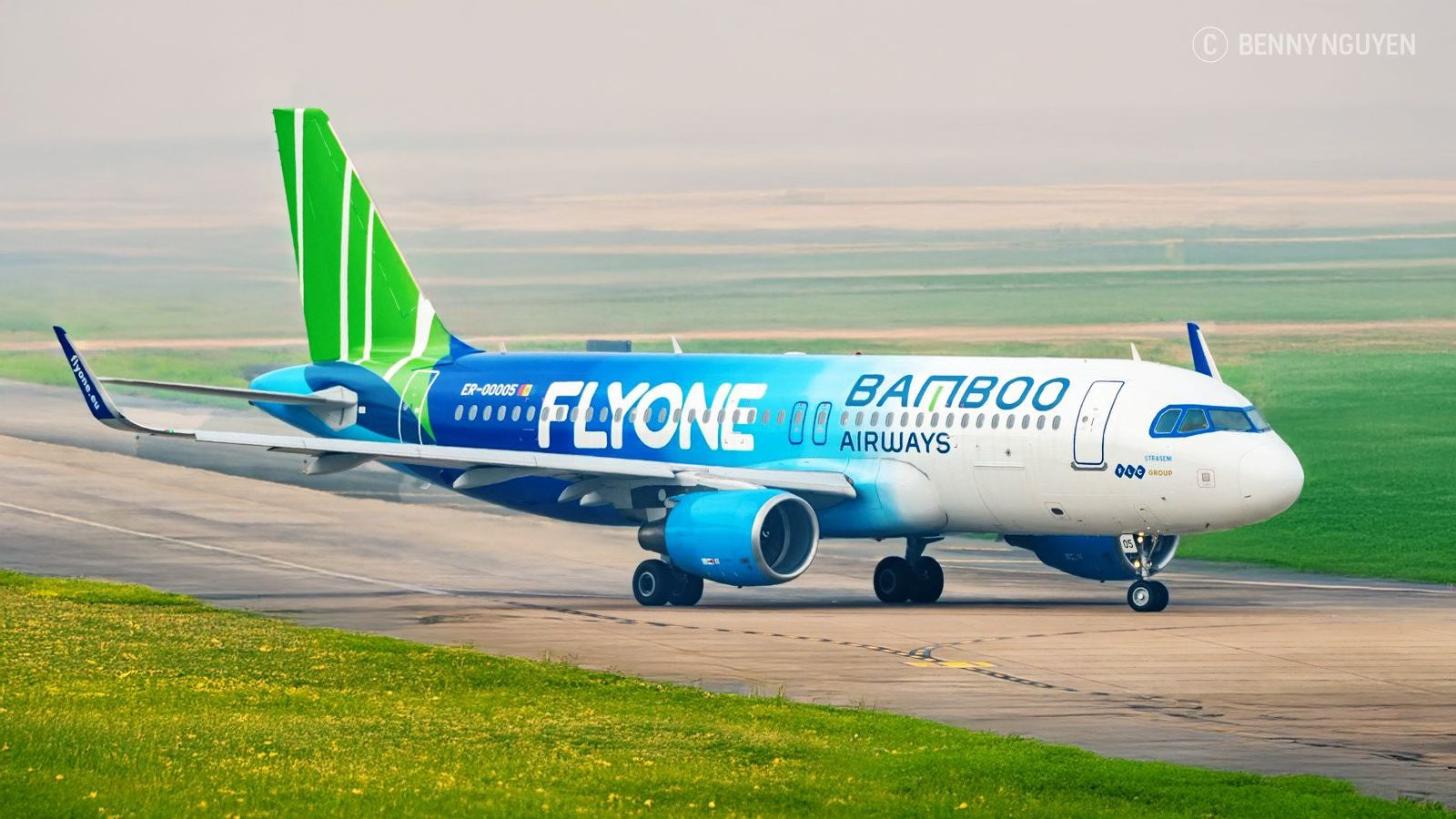 Logo FLC đã xuất hiện trở lại trên tàu bay của Bamboo Airways