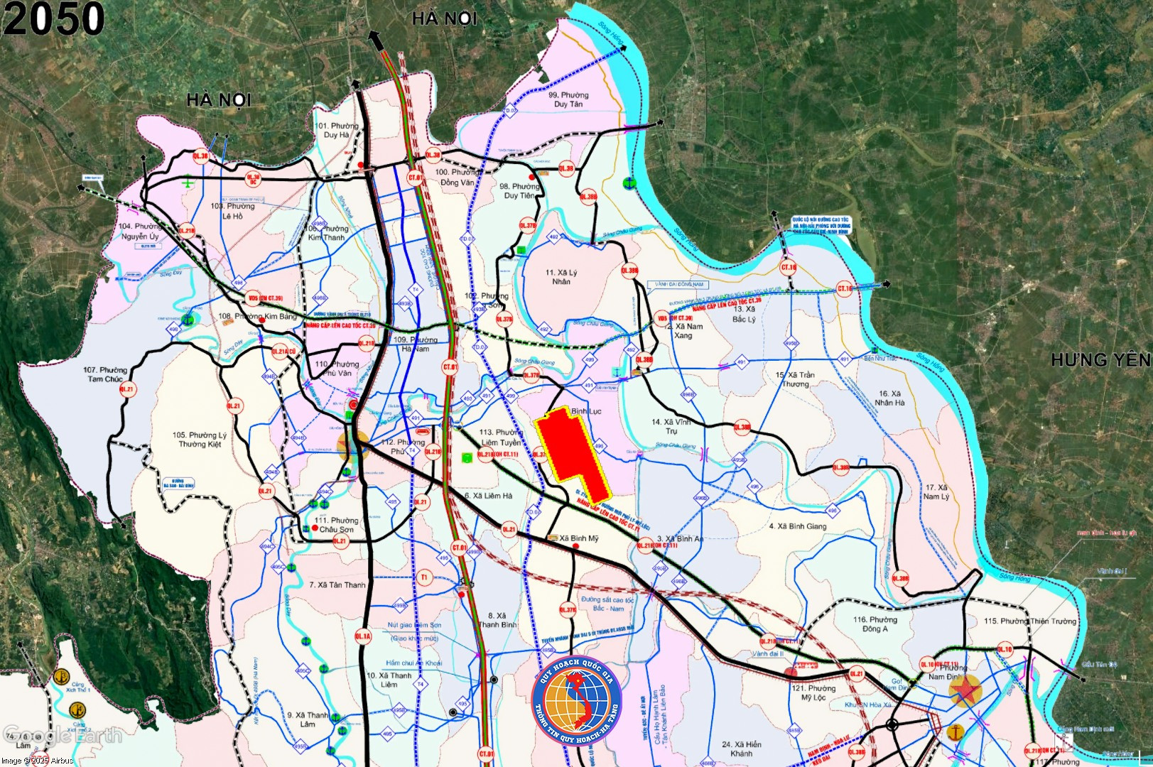 Hé lộ vị trí dự kiến xây dựng sân bay quốc tế hơn 23.000 tỷ tại tỉnh Ninh Bình- Ảnh 1.