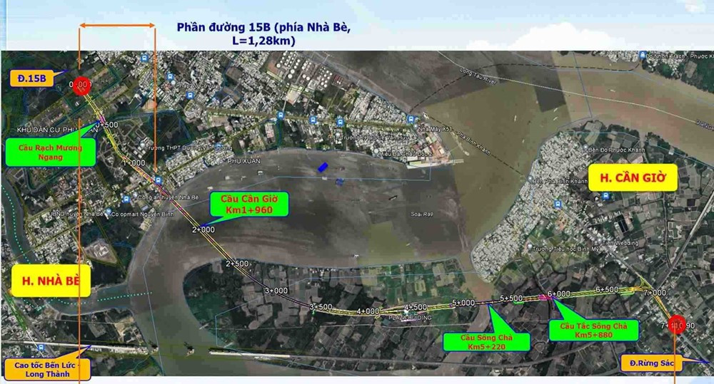 Siêu đô thị đông dân nhất Việt Nam sắp có cầu dây văng hai trụ tháp hơn 13.000 tỷ - ảnh 2