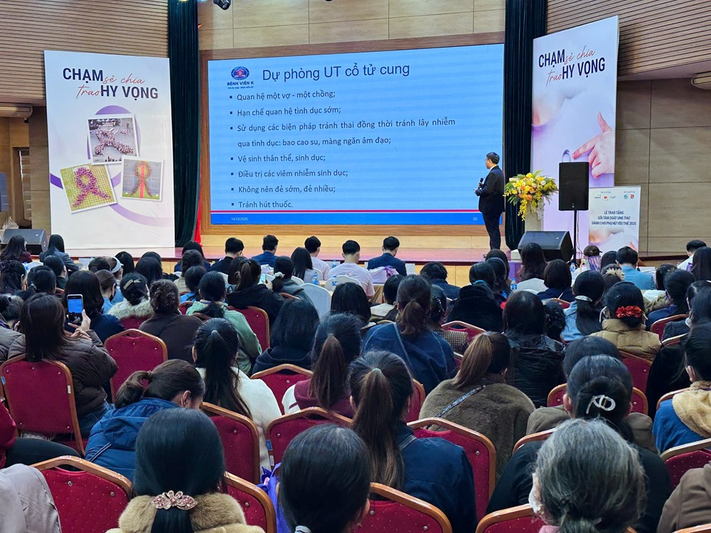 Hàng nghìn phụ nữ Việt có cơ hội được tầm soát ung thư miễn phí - ảnh 1