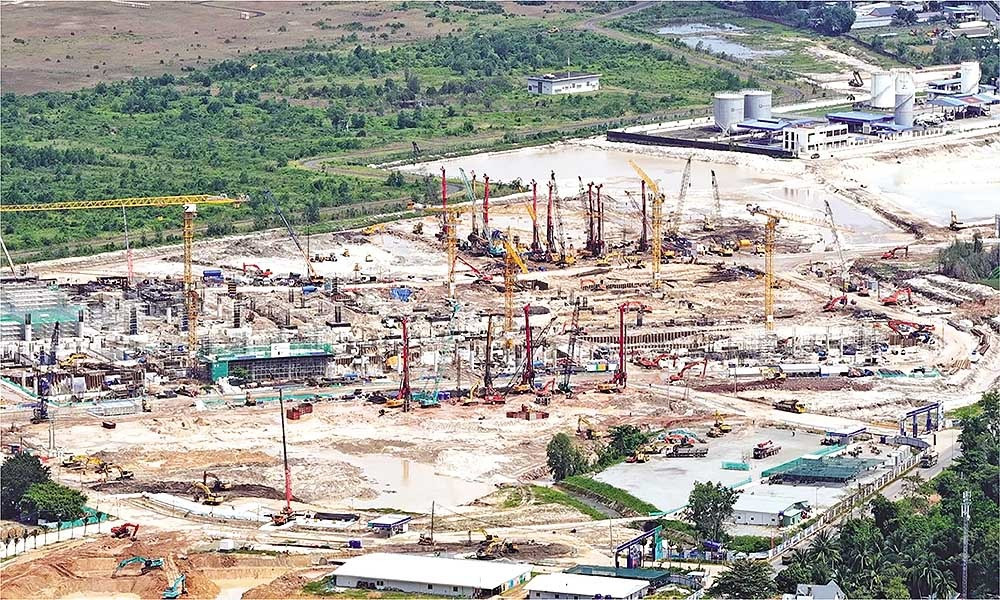 Sân bay đạt tốc độ xây dựng kỷ lục của Việt Nam sắp thành hình, hứa hẹn là ‘Changi thứ 2’ trên thế giới- Ảnh 1. Sân bay đạt tốc độ xây dựng kỷ lục của Việt Nam sắp thành hình, hứa hẹn là ‘Changi thứ 2’ trên thế giới- Ảnh 1.